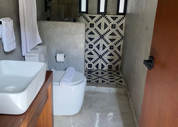 Mini Con Alberca Y Aire Acondicionado En Zona Tranquila De Apartamento Tulum